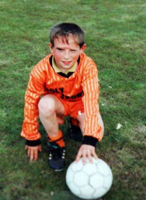 عکس نوستالژیک صورت زخمی در 10سالگی