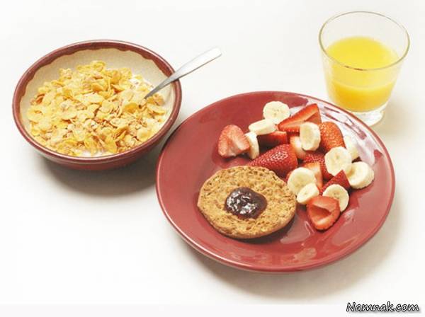 آماده کردن صبحانه