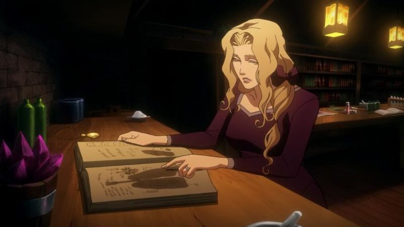 بررسی انیمه Castlevania