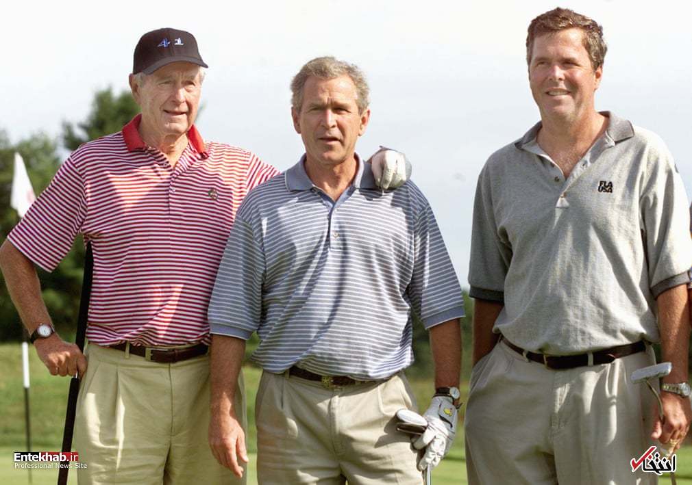 جورج بوش پدر به روایت تصویر