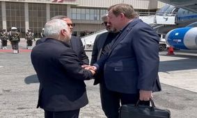 وزیر خارجه بلاروس وارد تهران شد

