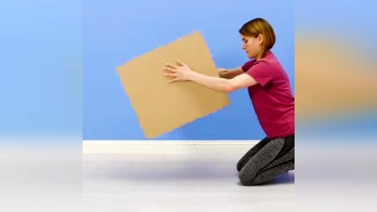 ایده خلاقانه یک بازی سرگرم کننده با کارتن/ ویدئو