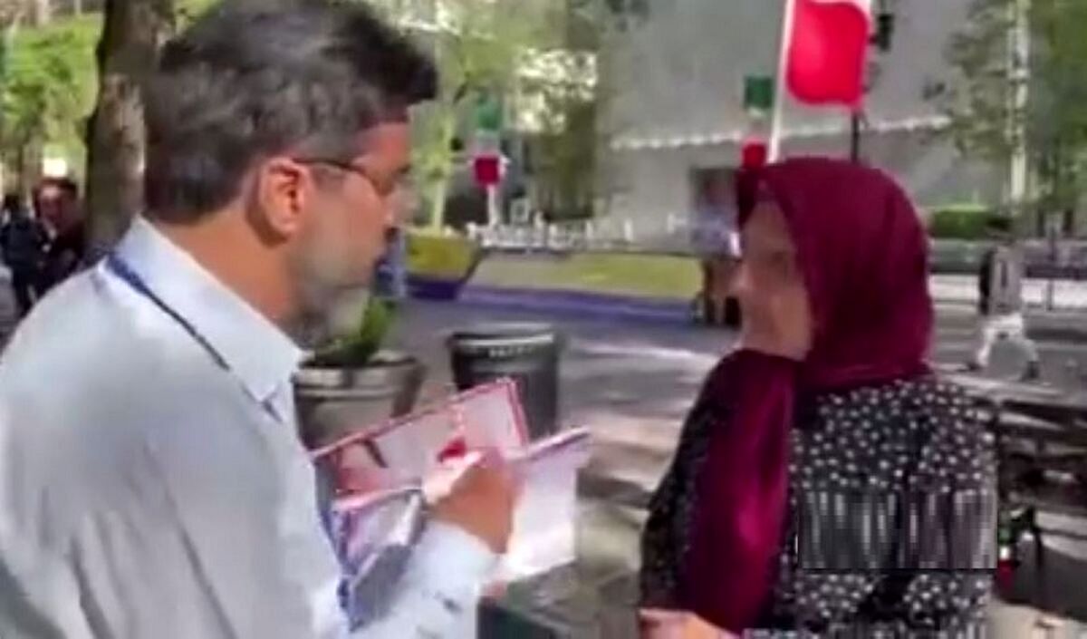 روایتی از تعداد شرکت‌کنندگان تجمع ضدانقلاب در نیویورک/ ویدئو