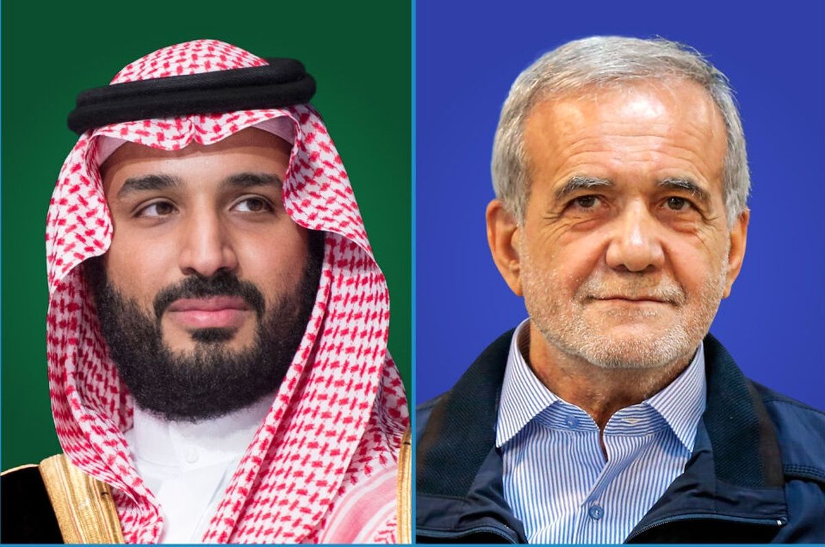 گفتگوی تلفنی ولیعهد عربستان و پزشکیان

