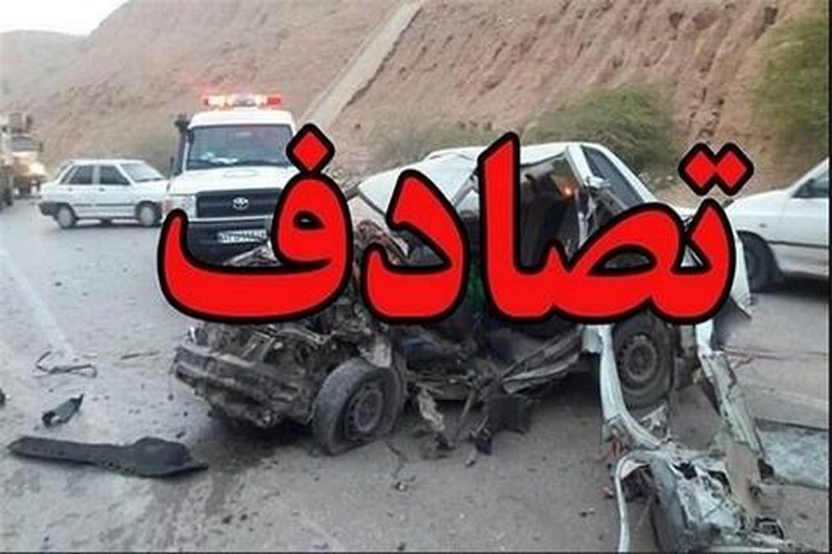 3 کشته در تصادف پراید و تیر چراغ برق