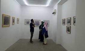 آثار نقاشان مشهدی در قلب تهران


