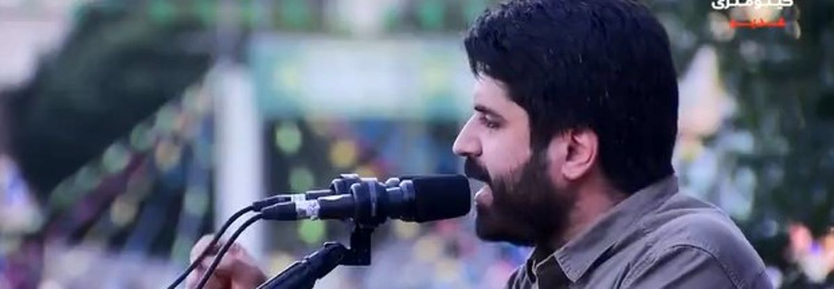 شعرخوانی حماسی «محمد رسولی» در راهپیمایی کیلومتری غدیر / ویدئو