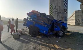 مرگ خانواده ۳ نفره در تصادف جاده ازنا- الیگودرز