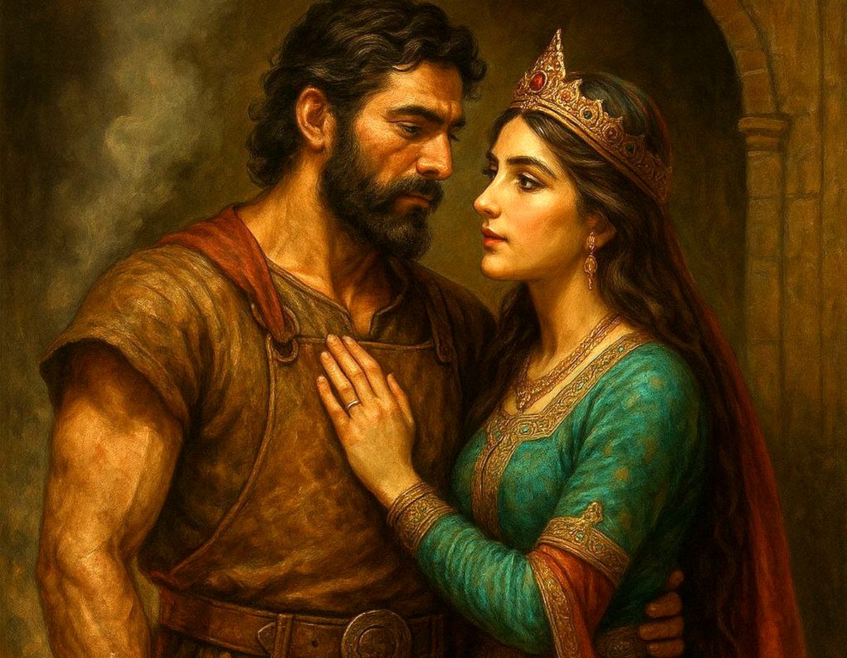 عشق میان آتش و تاج