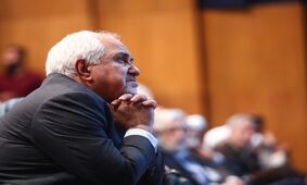 آتش زدن ماکت محمدجواد ظریف در گرگان