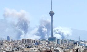 آلودگی صوتی تهران در تنش های هوایی اخیر  