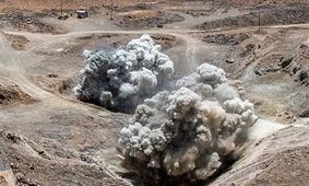 انهدام کنترل شده مهمات عمل نکرده در اطراف شهر اراک

