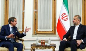 رایزنی مدیرکل آژانس بین‌المللی انرژی اتمی با امیرعبداللهیان در تهران

