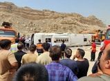 حادثه تلخ در عسلویه؛ واژگونی اتوبوس ۸ فوتی داشت