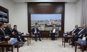 دیدار هیاتی از حماس با رییس اطلاعات ترکیه
