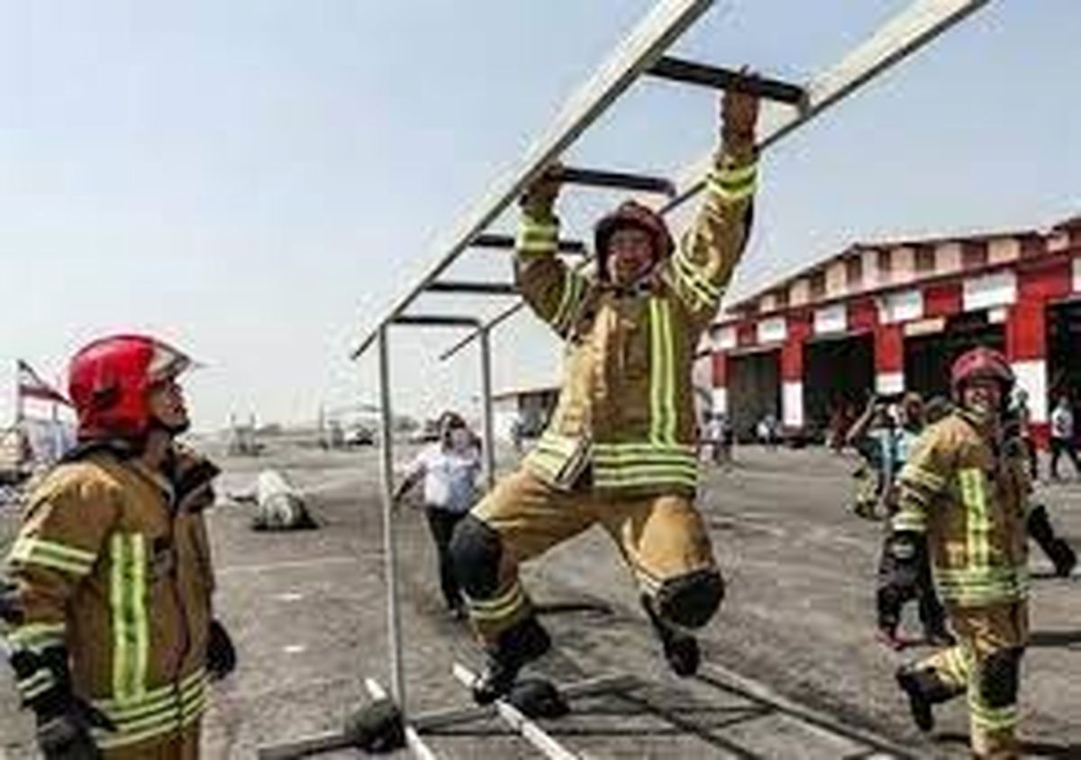  مسابقات آتش‌نشانان طبق آیین‌نامه جهانی برگزار می‌شود