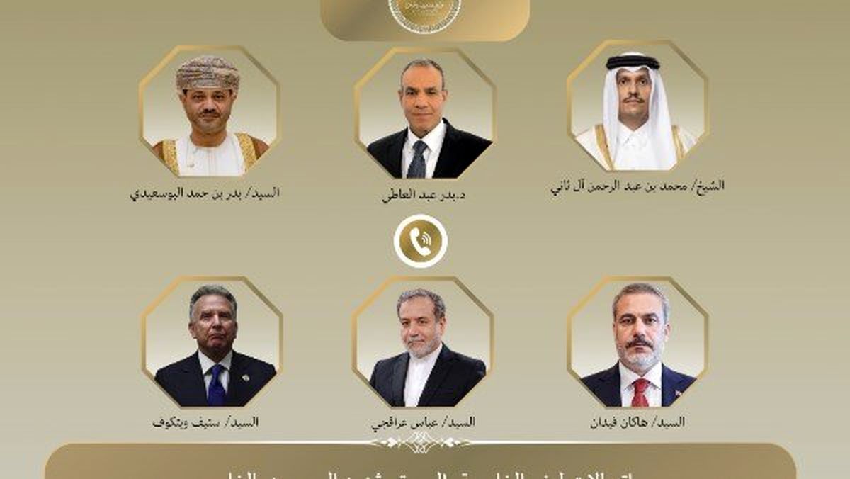 گفتگوی تلفنی وزیر خارجه مصر با عراقچی، ویتکاف و مقامات ارشد ۳ کشور منطقه

