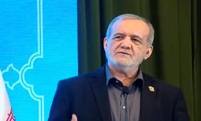 پیام تسلیت پزشکیان برای شهادت علی لاریجانی و رئیس سازمان بسیج