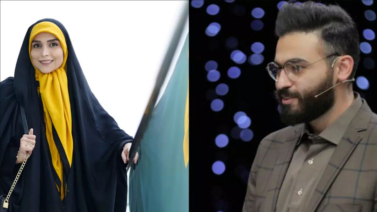 کل کل استقلال پرسپولیسی مژده لواسانی و مصطفی امامی روی آنتن زنده/ ویدئو
