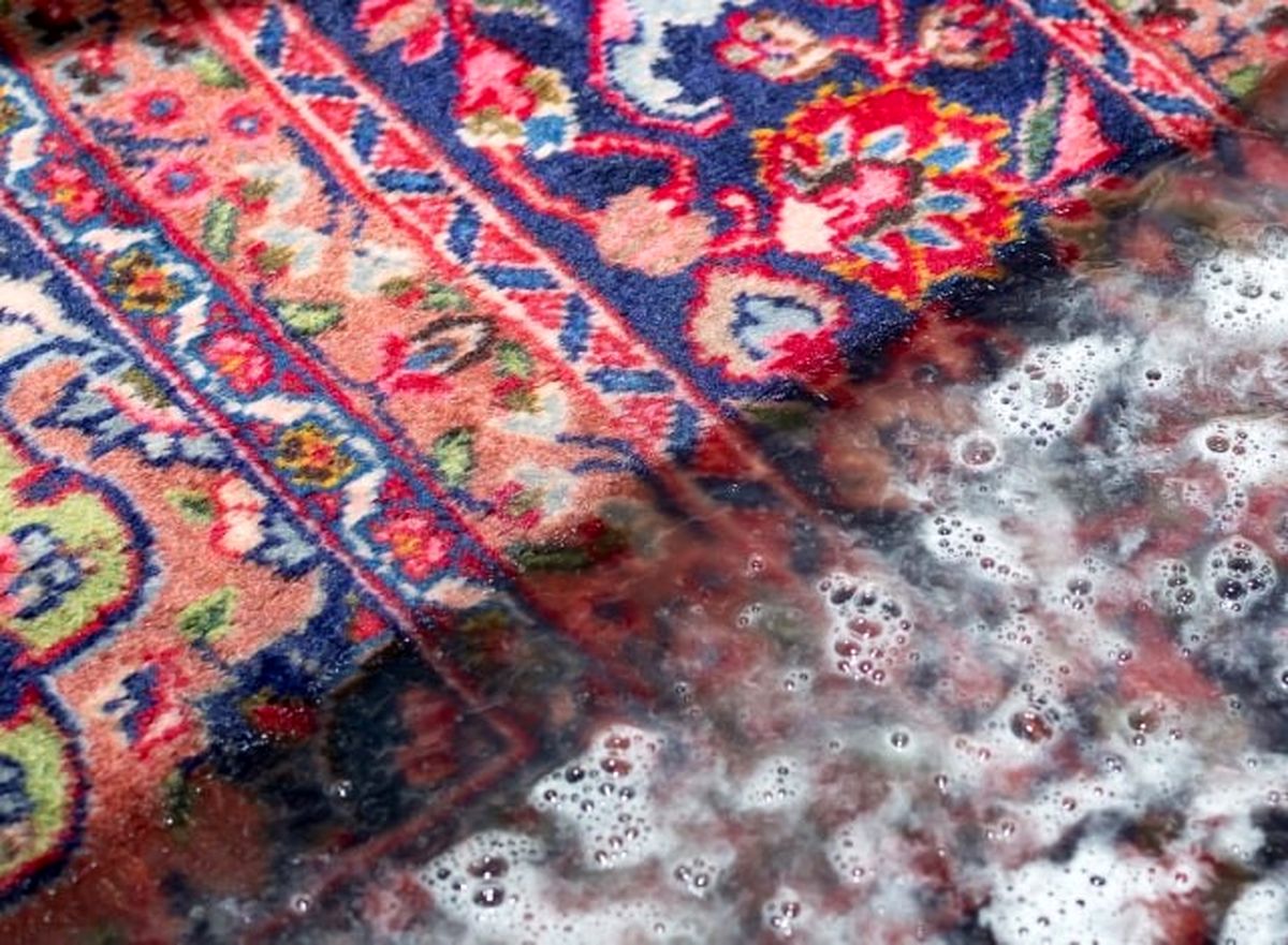آموزش شستشوی فرش دستباف در منزل
