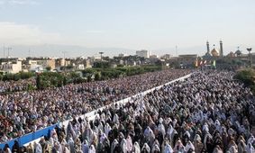 اقامه نماز عید به امامت رهبر انقلاب ساعت 8 صبح/ درهای مصلا از 4 صبح باز است
