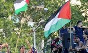 حمله رسانه‌های رژیم صهیونیستی به ستاره بارسلونا پس از برافراشتن پرچم فلسطین