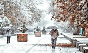 برف و کولاک در ۸ استان کشور

