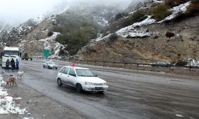 جدیدترین وضعیت ترافیکی و جوی جاده‌ها/ بارش برف و باران در جاده‌های ۲۸ استان کشور