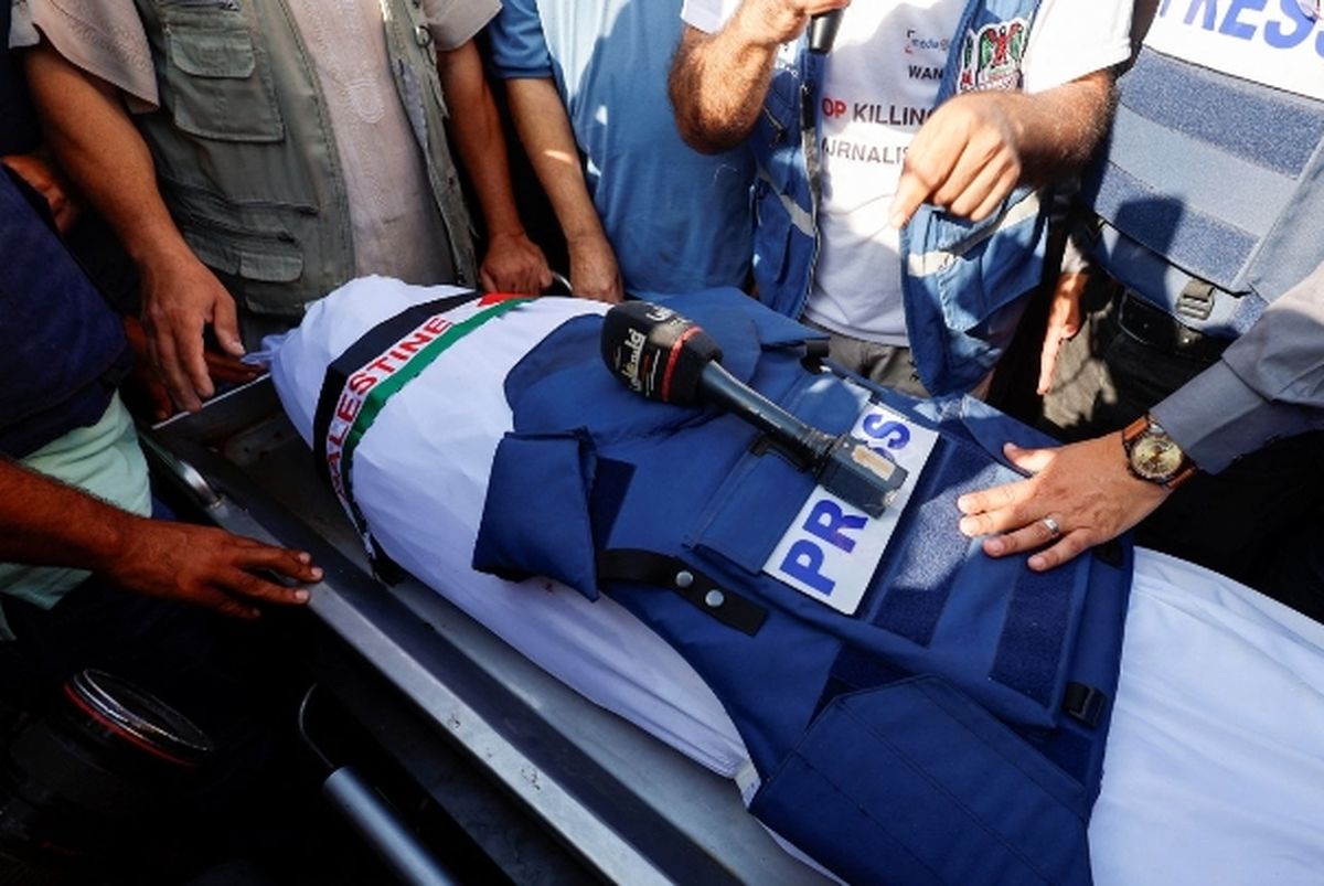 شهادت یک خبرنگار دیگر در نوار غزه

