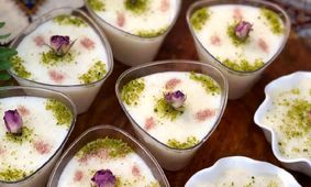 طرز تهیه شیر برنج بدون خامه 