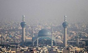 اصفهان همچنان آلوده / باد هم کاری برای "نصف جهان" نکرد!