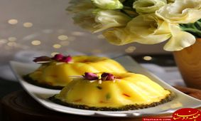 طرز تهیه محلبى زعفرانى به سبکی خوشمزه