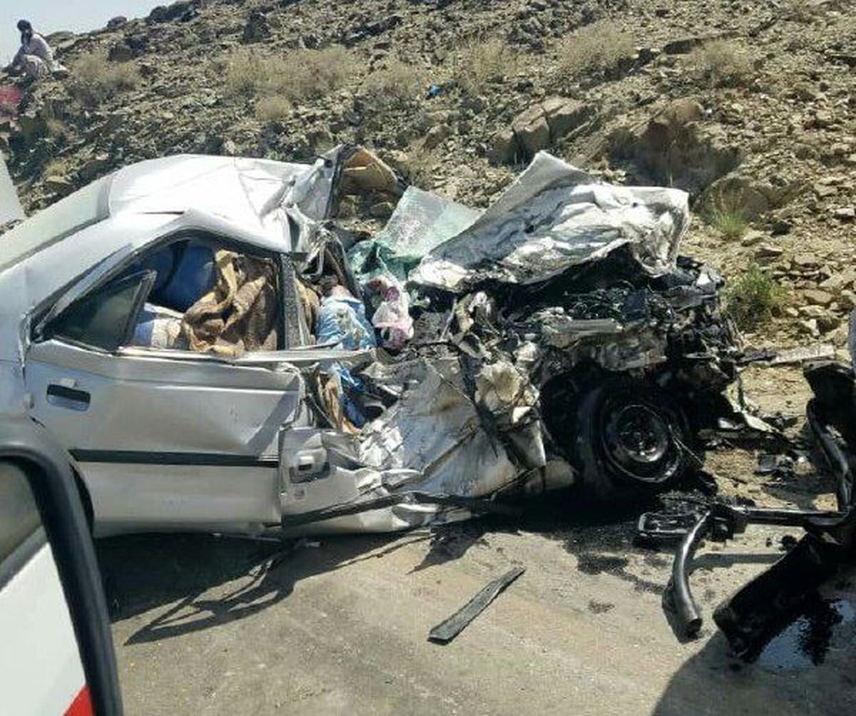 فوت یک راننده جوان به دلیل تصادف در جاده دماوند