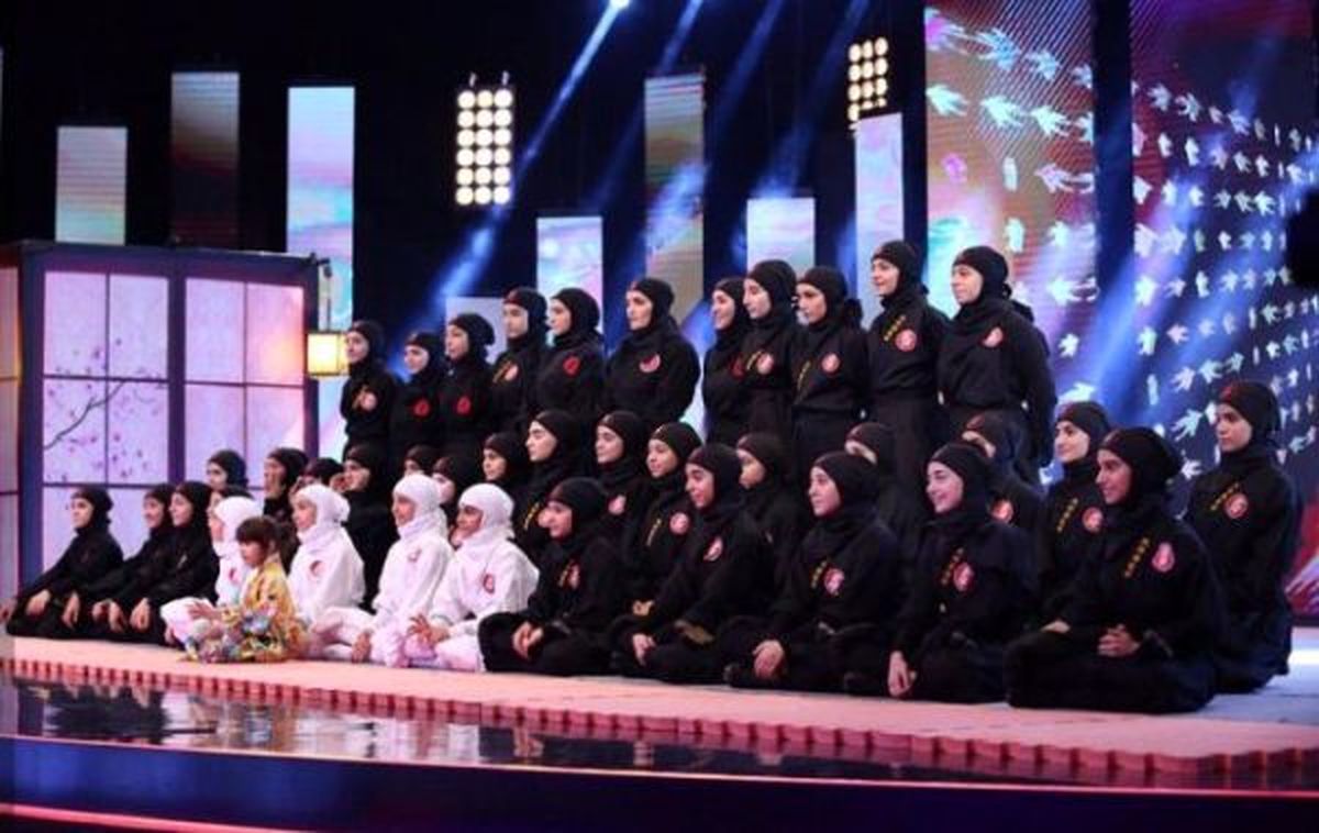حرکات جالب دختران نینجا در برنامه «عصر جدید»