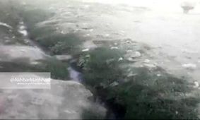 وضعیت نامناسب خیابان طبرسی شمالی ۱۲