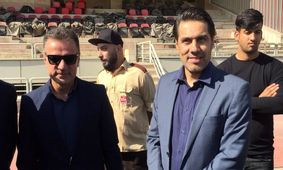 مراسم معارفه مدیر جدید پرسپولیس در شهید کاظمی