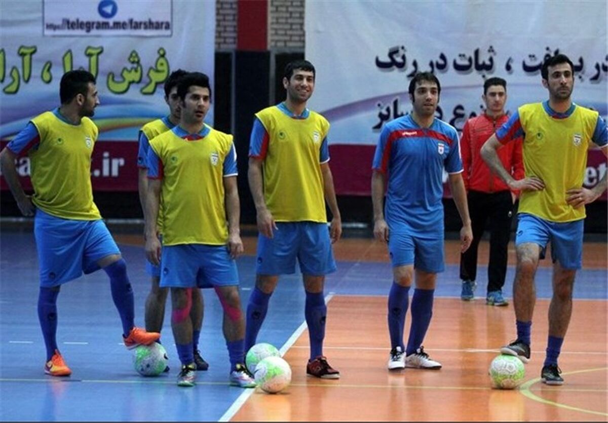 اسامی تیم ملی فوتسال برای حضور در تورنمنت 4 جانبه اعلام شد