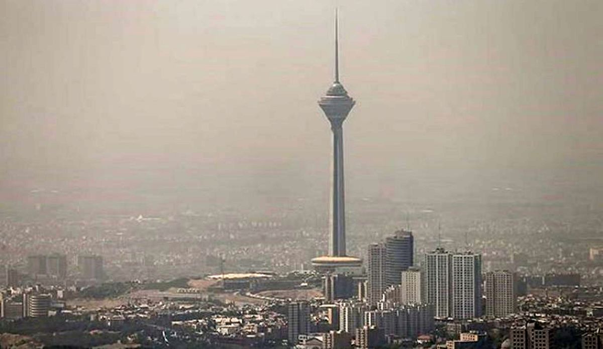 شاخص آلودگی هوای تهران به تفکیک مناطق