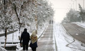 پیش‌بینی بارش برف در البرز