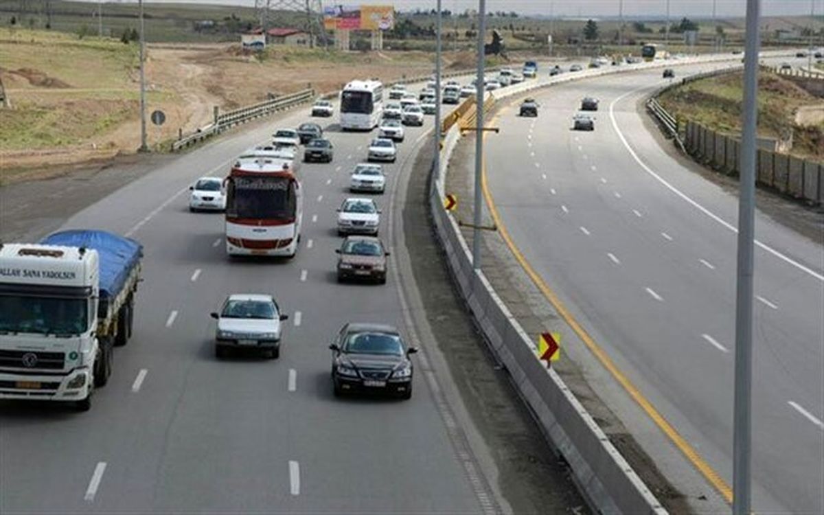 تردد در راههای مازندران عادی است