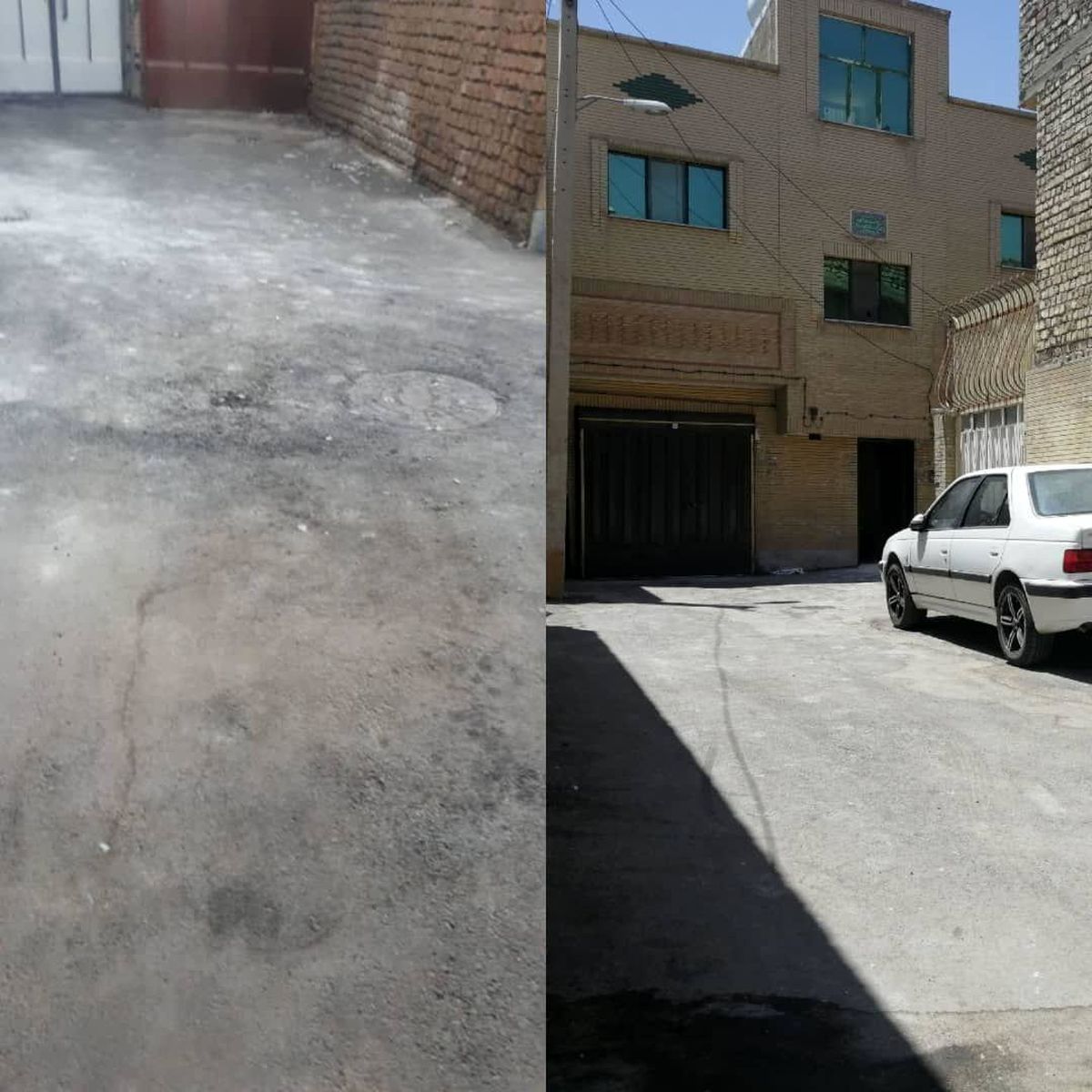 آبگرفتگی کوچه های افشار غربی در بلوار آزادگان اصفهان در هنگام بارش باران / مشکلی که حالا دیگر وجود ندارد