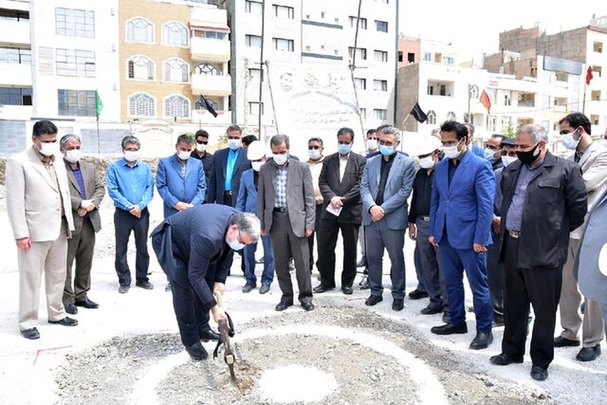 کلنگ ۳۰۱ واحد مسکن شهری در خراسان جنوبی به زمین خورده شد