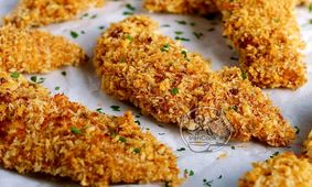 فیله مرغ سوخاری (چیکن استریپس)