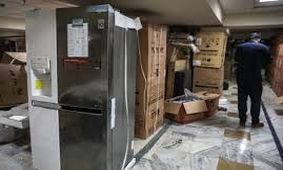 یک انبار احتکاری لوازم برقی در کرمانشاه کشف شد