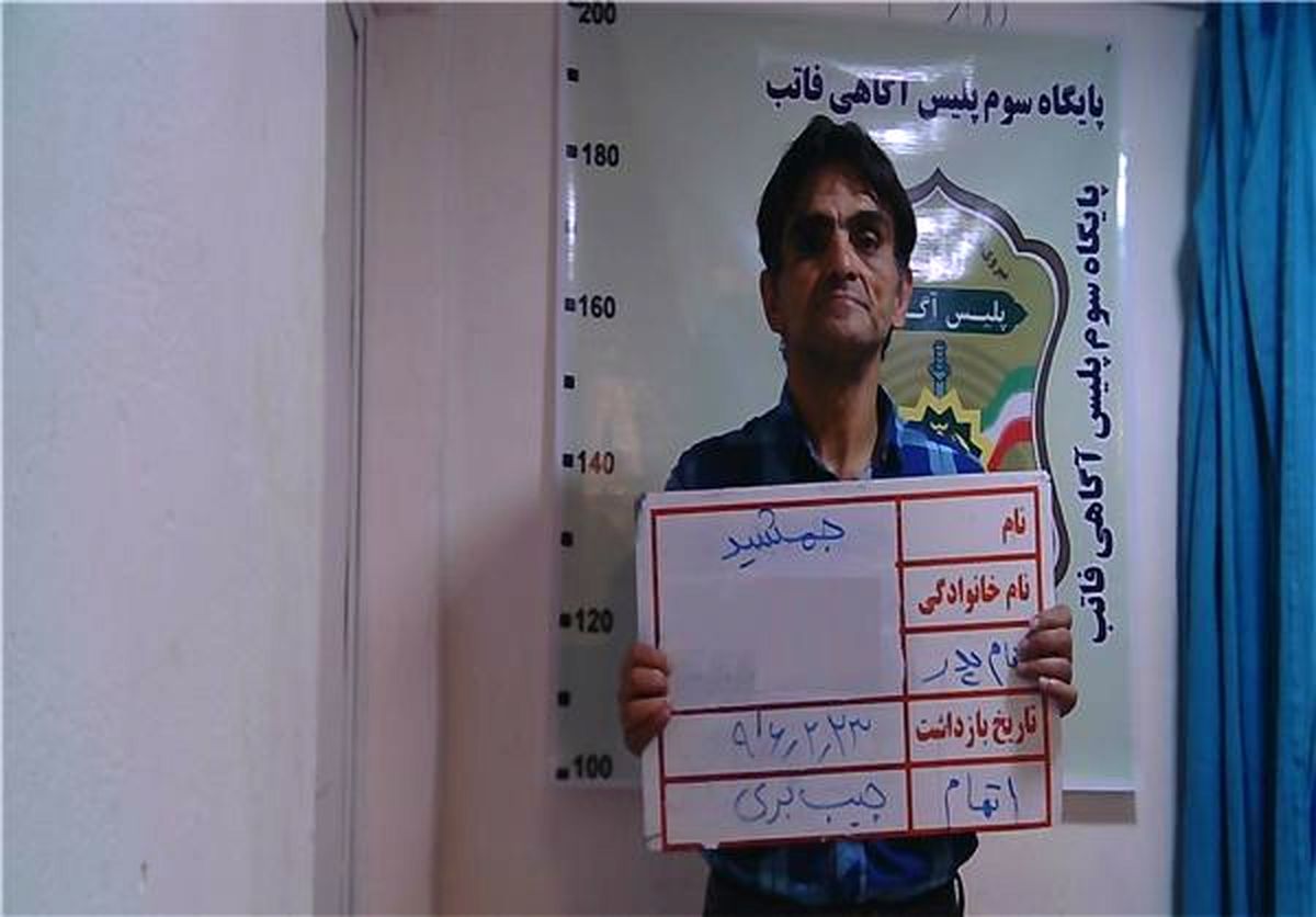 دستگیری سارق جیب‌بر برای سی امین بار+عکس