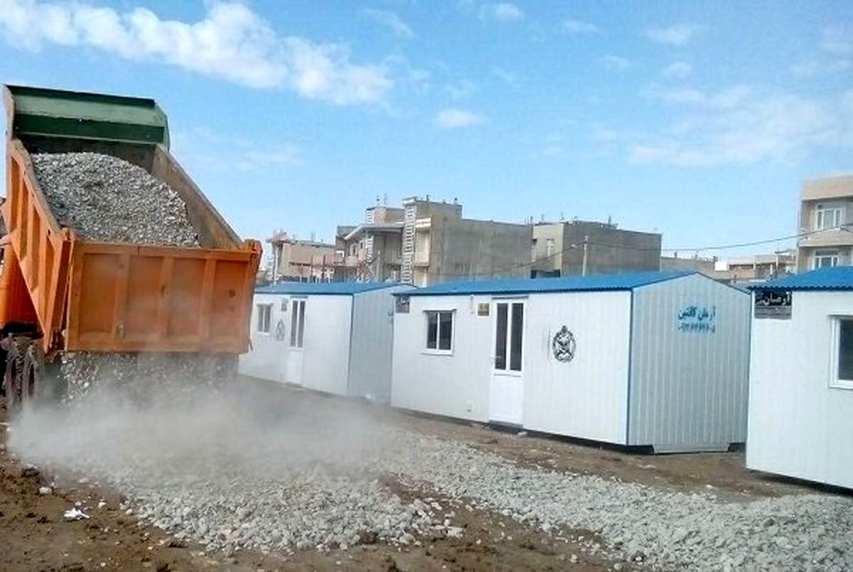 مالکان در سرپل ذهاب کانکس‌نشین نیستند