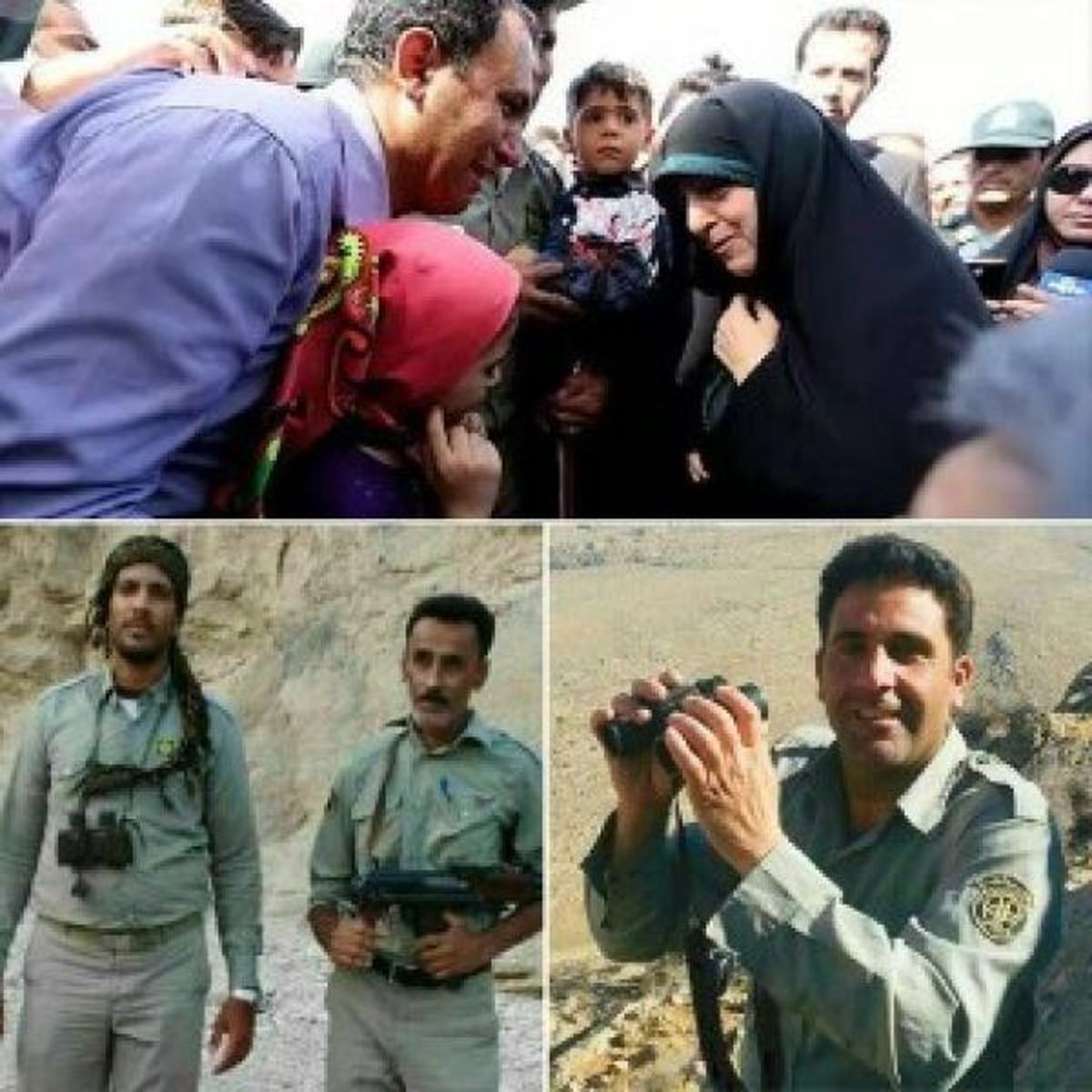 تصاویر محیطبانان که در ماه رمضان گذشته به شهادت رسیدند