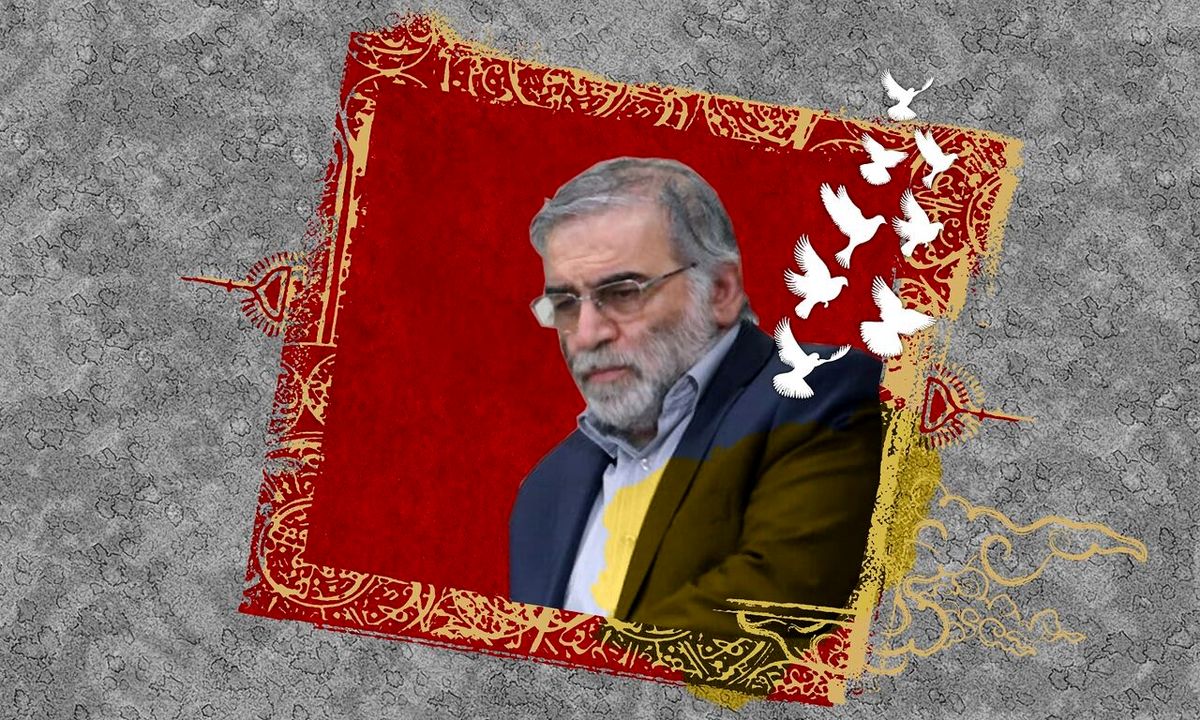 تصاویری از مراسم تشییع و خاکسپاری شهید فخری‌زاده