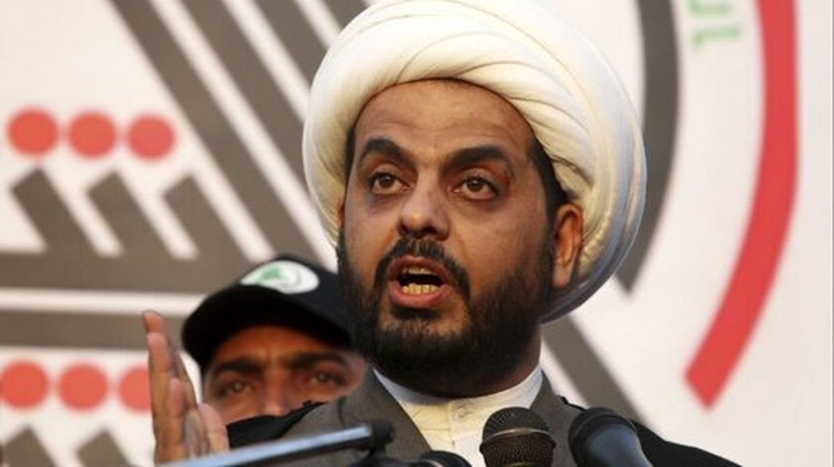 قیس الخزعلی دولت الکاظمی را تهدید کرد