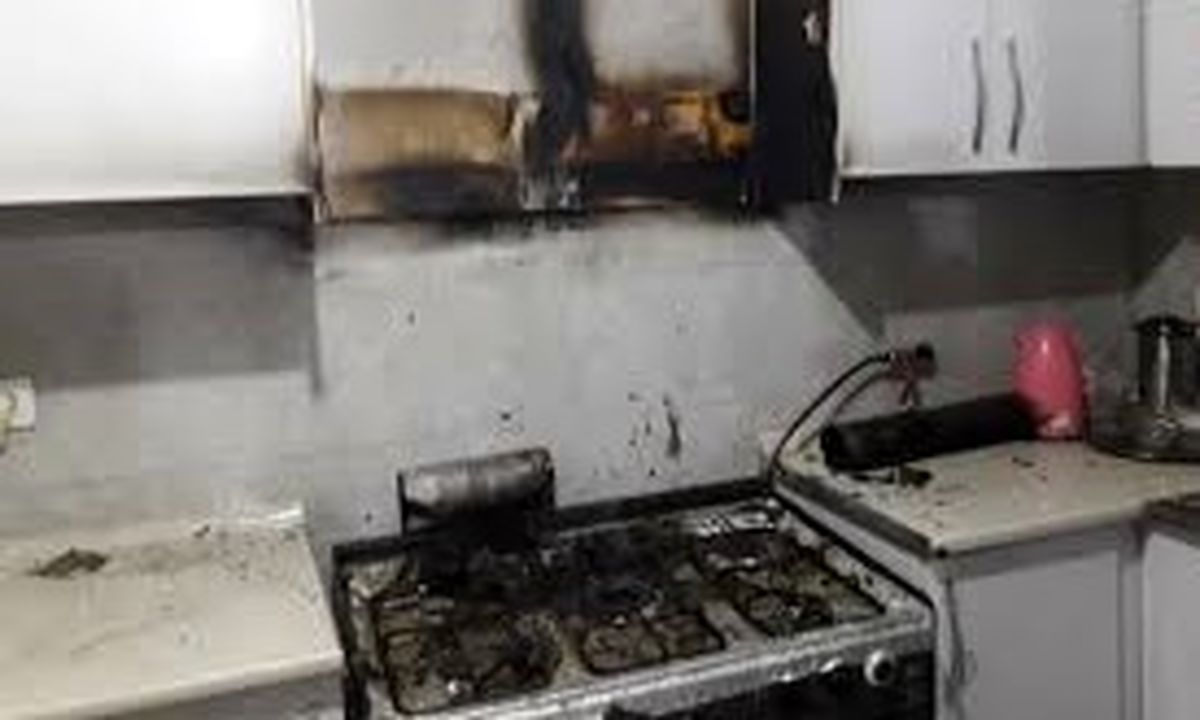 آتش سوزی خانه مسکونی در اصفهان